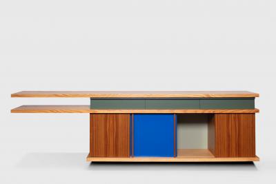 Ray Kappe RK5 Credenza in Red Oak Teak by Original in Berlin Germany 2020