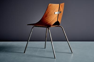 Ray Komai Pair of Ray Komai Side Chairs for J G Furnitures