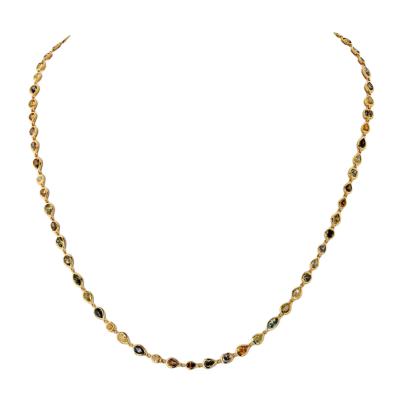 Raymond C Yard FancyColor 18K Yellow Gold All natural multicolor fancy and white Diamonds