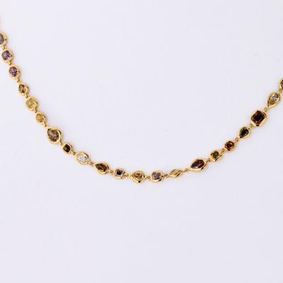 Raymond C Yard Fancycolor 18K Yellow Gold 11 Carat Fancy Color Natural Diamonds by the Yard