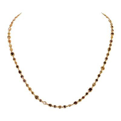 Raymond C Yard Fancycolor 18K Yellow Gold 11 Carat Fancy Color Natural Diamonds by the Yard