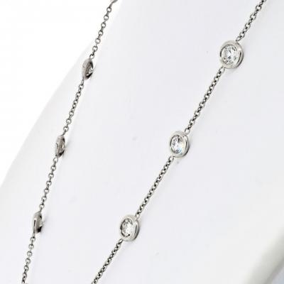 Raymond C Yard Platinum 3 22cttw 25 Round Diamond By The Yard Chain Diamonds by the Yard
