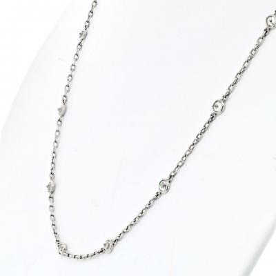 Raymond C Yard Platinum Old Mine Diamond By The Yard Chain 2 75cttw Diamonds by the Yard