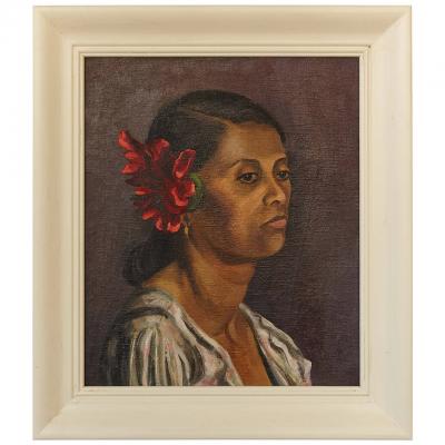 Raymond J Wendell 1948 Raymond J Wendell Oil on Canvas What do I Want in Life 