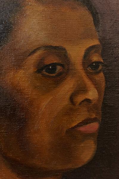 Raymond J Wendell 1948 Raymond J Wendell Oil on Canvas What do I Want in Life 