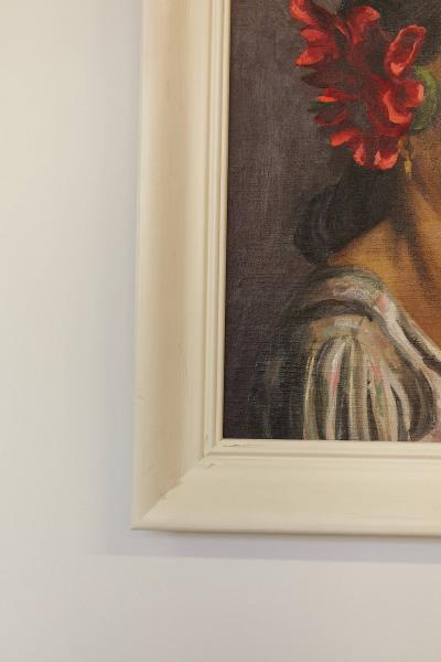 Raymond J Wendell 1948 Raymond J Wendell Oil on Canvas What do I Want in Life 