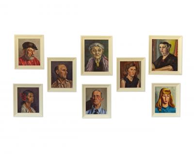 Raymond J Wendell I Know What I Did 1948 Raymond J Wendell Oil on Canvas