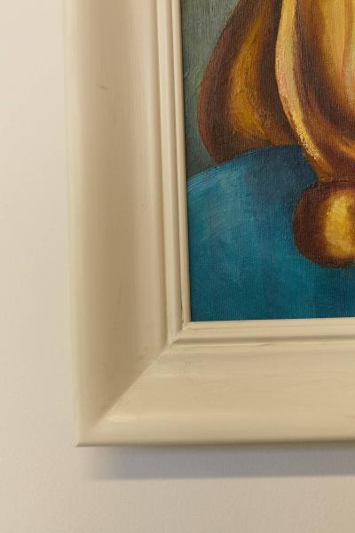 Raymond J Wendell My Girl Friend 1948 Oil on Canvas by Raymond J Wendell