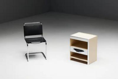 Raymond Loewy Bedside Table by Raymond Loewy France 1960s