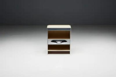Raymond Loewy Bedside Table by Raymond Loewy France 1960s