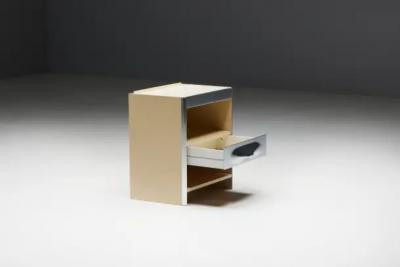 Raymond Loewy Bedside Table by Raymond Loewy France 1960s