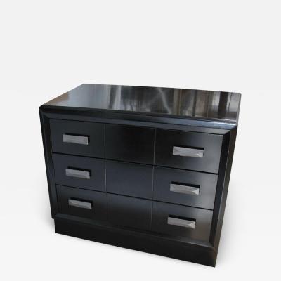 Raymond Loewy Midcentury Ebonized Mengel Raymond Loewy Style Dresser