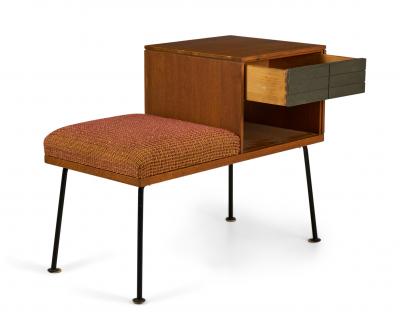 Raymond Loewy Raymond Loewy For Mengel Furniture Telephone Bench