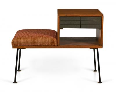 Raymond Loewy Raymond Loewy For Mengel Furniture Telephone Bench