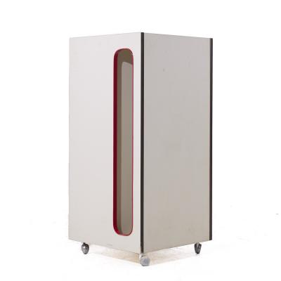 Raymond Loewy Raymond Loewy for Doubinsky Fr res DF 2000 MCM Red Fiberglass Valet Cabinet