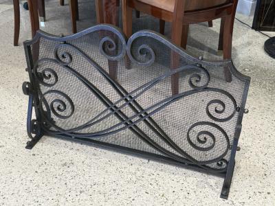 Raymond Subes Art Deco fire screen