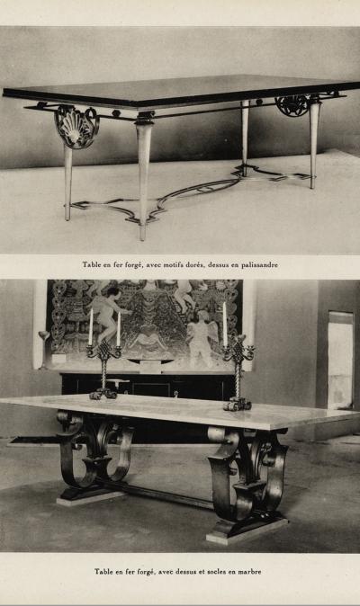 Raymond Subes Entry Dinning Table by Raymond Subes