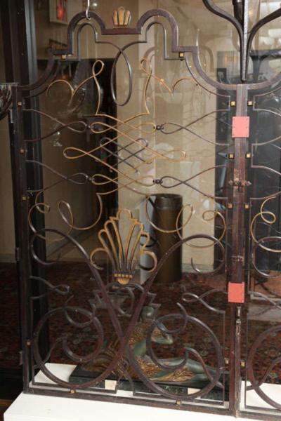 Raymond Subes French 1940 s Apartment Gate attributed to Raymond Subes