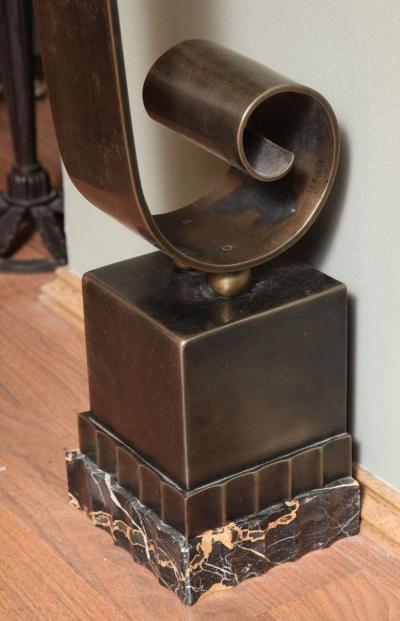 Raymond Subes French Art Deco Console with Mirror attributed to Raymond Subes