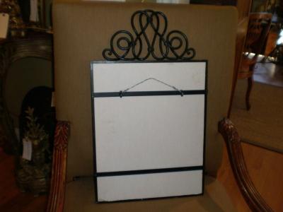 Raymond Subes French Art Deco Steel Mirror After Raymond Subes