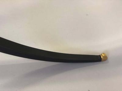 Raymond Subes Mid Century Partial Gilt Wrought Iron Coffee Table Attributed to Raymond Subes