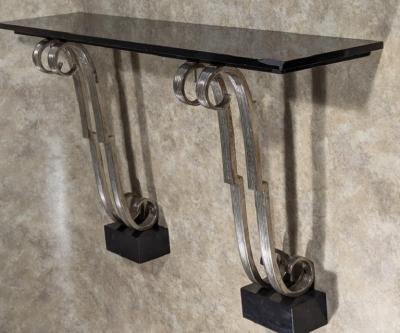 Raymond Subes Raymond Subes chrome plated console