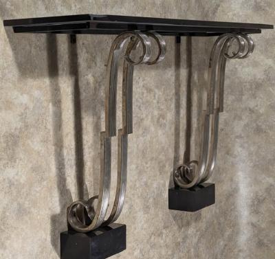Raymond Subes Raymond Subes chrome plated console