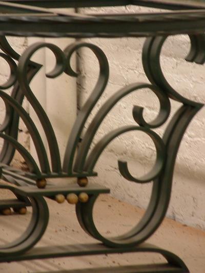 Raymond Subes Raymond Subes forged iron dining table