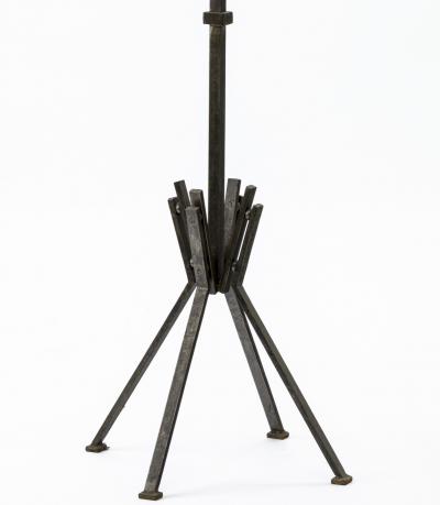 Raymond Subes Raymond Subes superb wrought iron floor lamp
