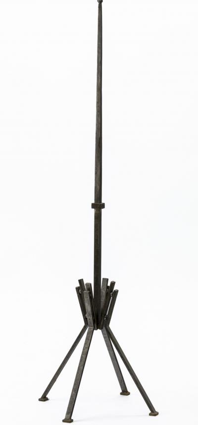 Raymond Subes Raymond Subes superb wrought iron floor lamp