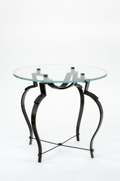 Raymond Subes Raymond subes refined wrought iron coffee table