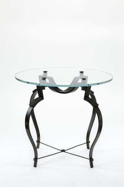 Raymond Subes Raymond subes refined wrought iron coffee table