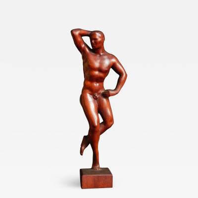 Raymond Turner Artists Model by Raymond Turner 1903 1996 American carved mahogany