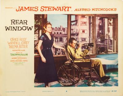 Rear Window 1954 Vintage Lobby Card 1