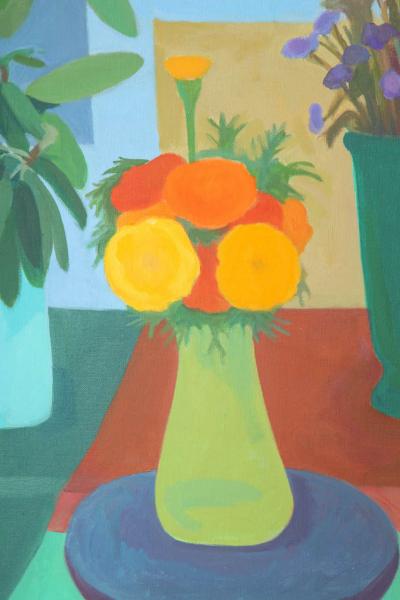 Rebecca Cooperman by Aspects of Flowers Oil on Canvas