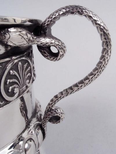 Rebecca Emes Emes Barnard English Georgian Regency Sterling Silver Mug 1816