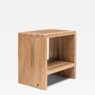 Reclaimed Elm Side Table