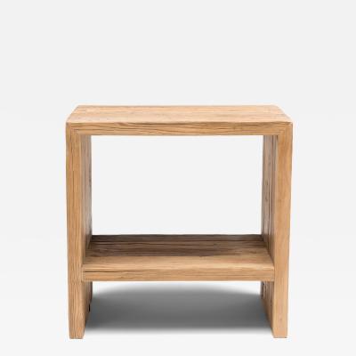 Reclaimed Elm Side Table