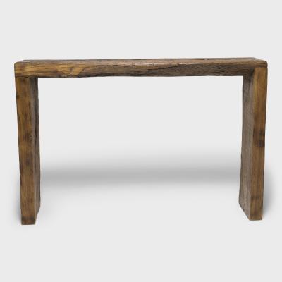 Reclaimed Elm Waterfall Table