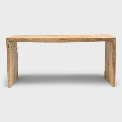 Reclaimed Elm Waterfall Table