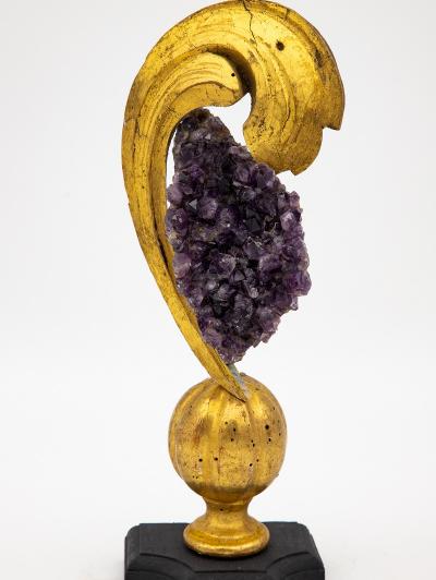 Reclaimed Fragment with Amethyst