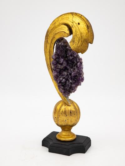 Reclaimed Fragment with Amethyst