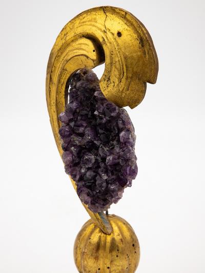 Reclaimed Fragment with Amethyst