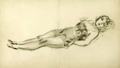 Reclining Girl