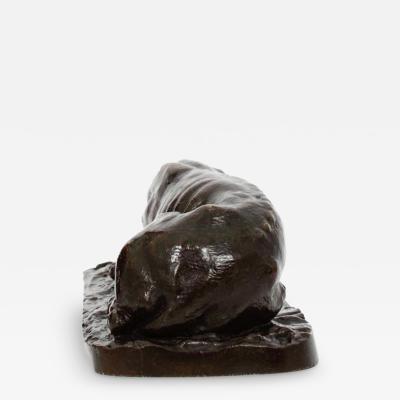 Reclining Greyhound Christophe Fratin