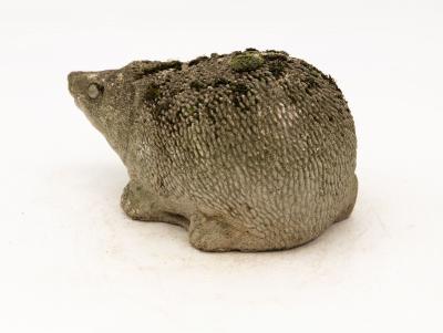 Reconstituted Stone Hedgehog Garden Ornament 20th Century