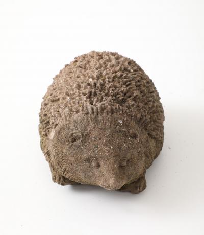 Reconstituted Stone Hedgehog Garden Ornament 20th Century