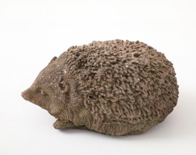 Reconstituted Stone Hedgehog Garden Ornament 20th Century