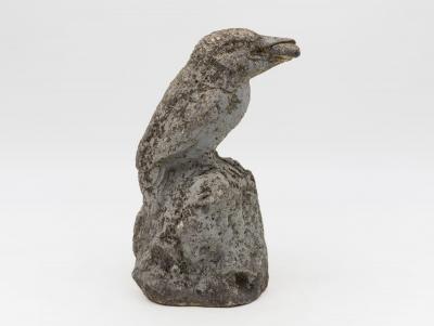 Reconstituted Stone Raven English Mid 20th C 