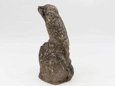 Reconstituted Stone Raven English Mid 20th C 
